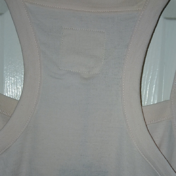 Chaser Soft Pink Razorback  Top - Picture 3 of 6